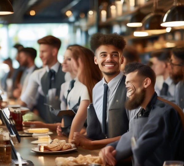 服务员，责任与创新，赋能顾客体验